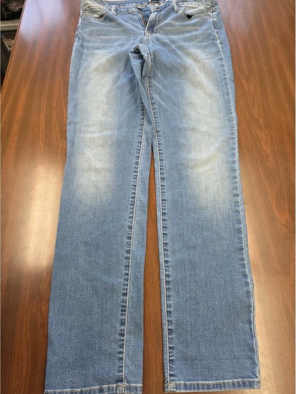 Calvin Klein Jeans Ultimate Skinny Womens 12 Light Wash Stretch Denim Y2K Casual
